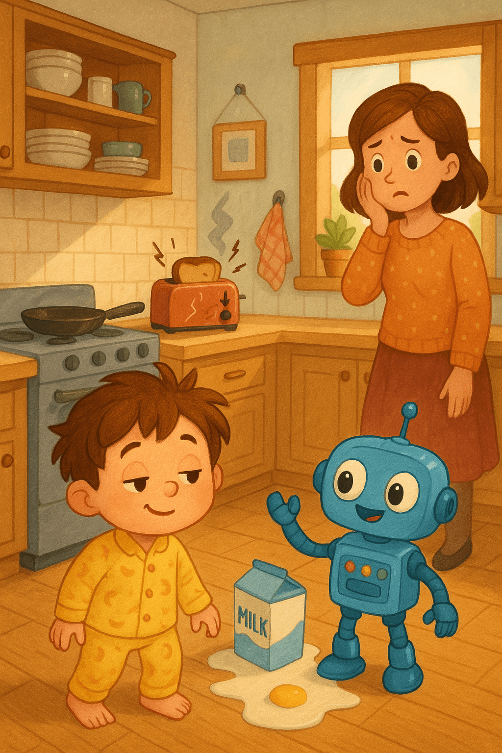 Max and Robo: The Great Breakfast Rescue cover