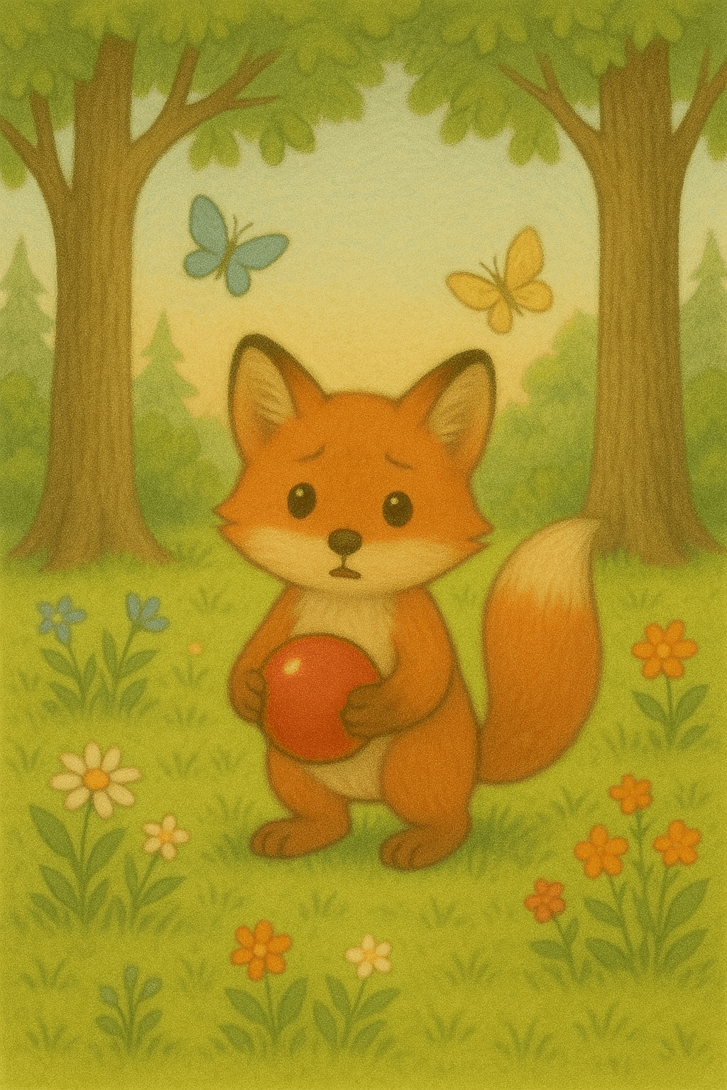 The Curious Little Fox and the Lost Toy cover
