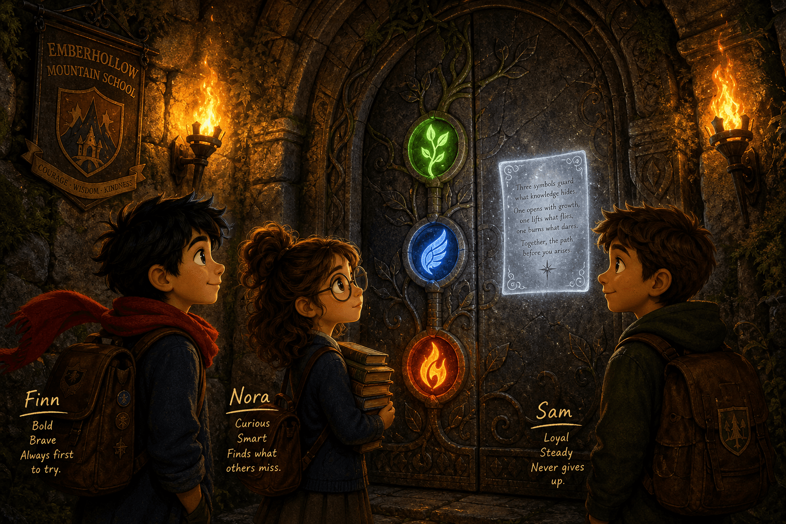 The Three Puzzle Keepers cover